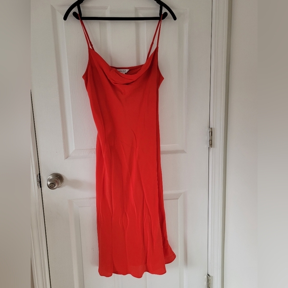 Nine West Red Slip Dress NWT - Picture 3 of 6